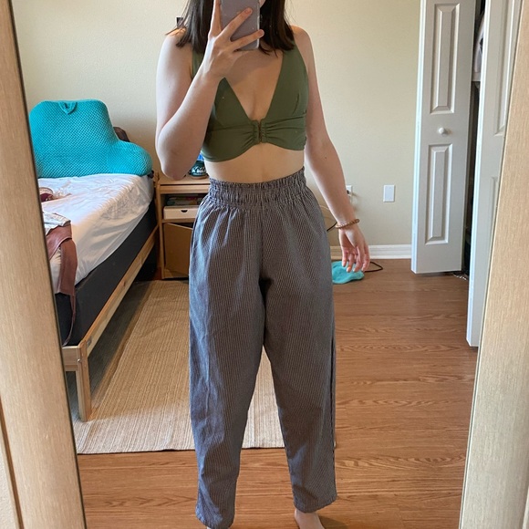 Vintage 80s Checkerboard Pants - Picture 1 of 6